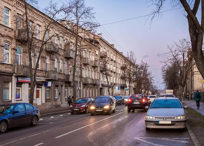 Cozy Naugarduko Close To Old Town Apartman Vilnius